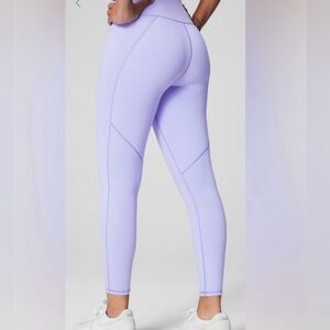 NWT Fabletics “Define 7/8 High-Waisted Leggings in Fields of Lilac Purple Size S